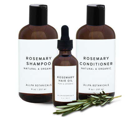 Rosemary Hair Trio for Thinning Hair | Allpa Botanicals