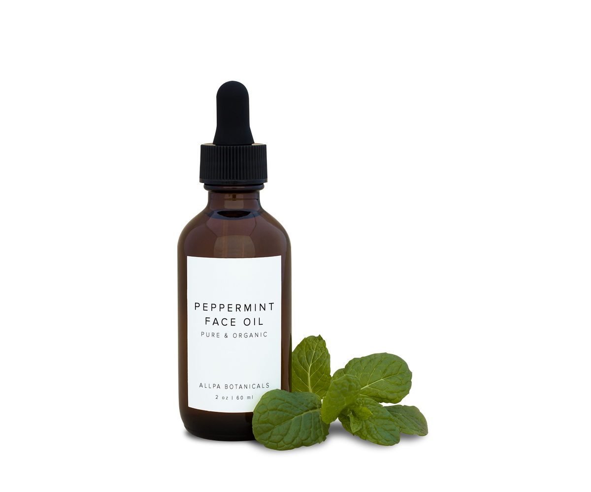Peppermint Face Oil for Redness | Allpa Botanicals