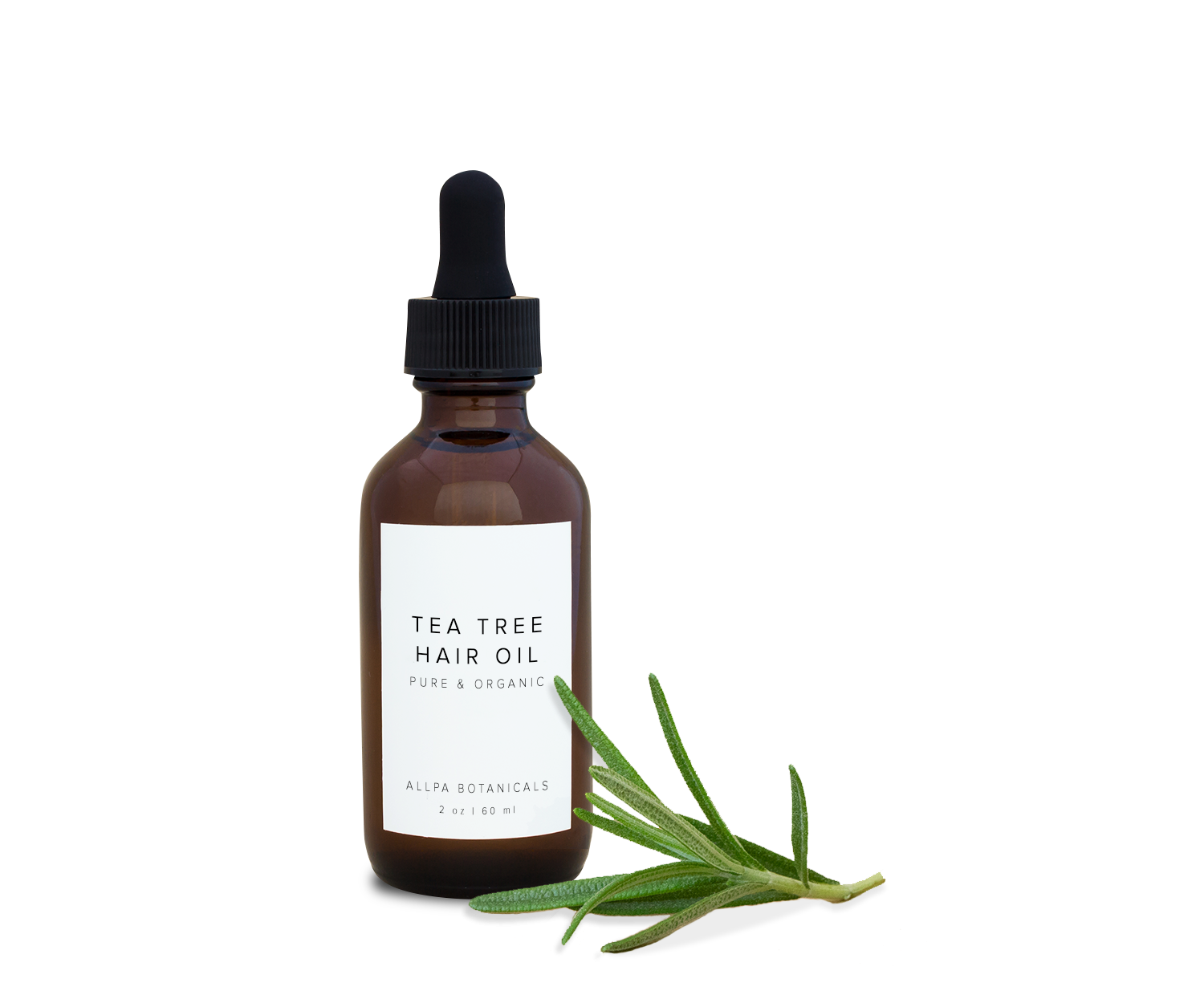 Tea Tree Hair Oil - Natural & Organic - Allpa Botanicals